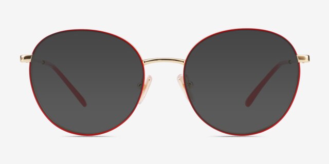 Vogue Eyewear VO4280 Red Gold MetalEyeglass Frames from EyeBuyDirect, with Tinted Lenses