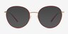 Vogue Eyewear VO4280 Red Gold MetalEyeglass Frames from EyeBuyDirect, with Tinted Lenses