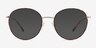 Vogue Eyewear VO4280 Tortoise Pale Gold MetalEyeglass Frames from EyeBuyDirect, with Tinted Lenses