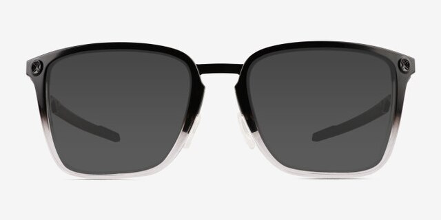 Oakley Cognitive Black Clear MetalEyeglass Frames from EyeBuyDirect, with Tinted Lenses