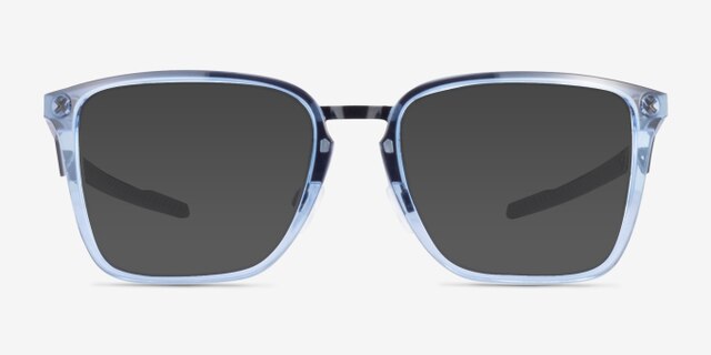 Oakley Cognitive Transparent Blue TitaniumEyeglass Frames from EyeBuyDirect, with Tinted Lenses