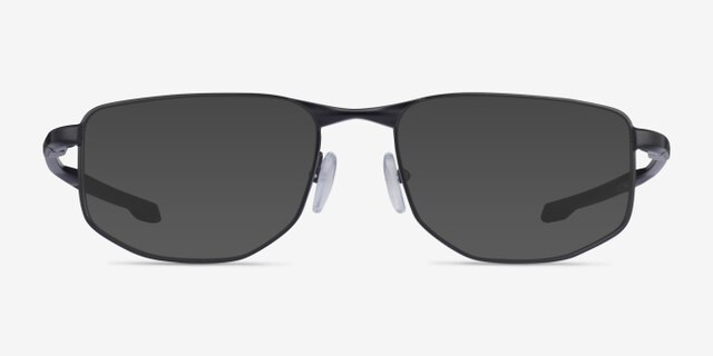 Oakley Addams Satin Black MetalEyeglass Frames from EyeBuyDirect, with Tinted Lenses