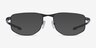 Oakley Addams Satin Black MetalEyeglass Frames from EyeBuyDirect, with Tinted Lenses