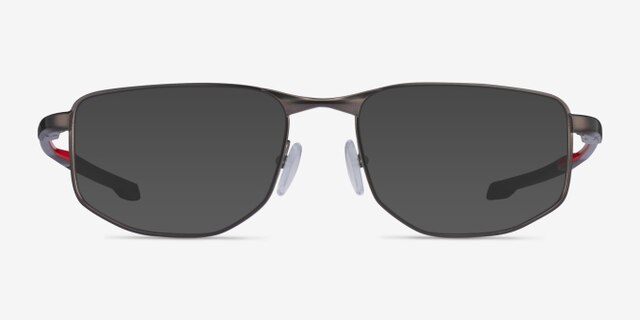 Oakley Addams Brown Gunmetal MetalEyeglass Frames from EyeBuyDirect, with Tinted Lenses