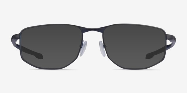 Oakley Addams Matte Dark Blue MetalEyeglass Frames from EyeBuyDirect, with Tinted Lenses