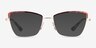 Vogue Eyewear VO4185 Tortoise Gold MetalEyeglass Frames from EyeBuyDirect, with Tinted Lenses