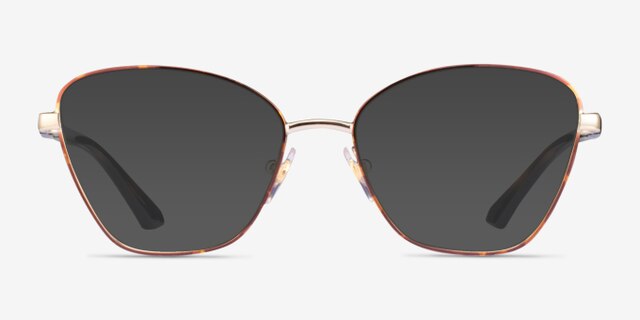 Vogue Eyewear VO4195 Tortoise Gold MetalEyeglass Frames from EyeBuyDirect, with Tinted Lenses