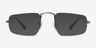 Ray-Ban RB3957V Julie Gunmetal MetalEyeglass Frames from EyeBuyDirect, with Tinted Lenses