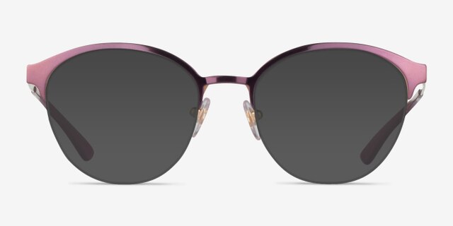 Vogue Eyewear VO4176 Shiny Purple MetalEyeglass Frames from EyeBuyDirect, with Tinted Lenses