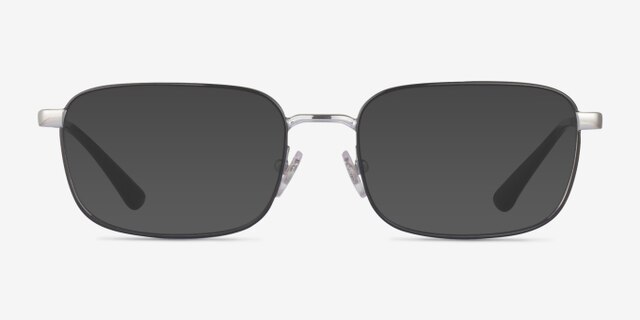 Vogue Eyewear VO4191 Silver Black MetalEyeglass Frames from EyeBuyDirect, with Tinted Lenses