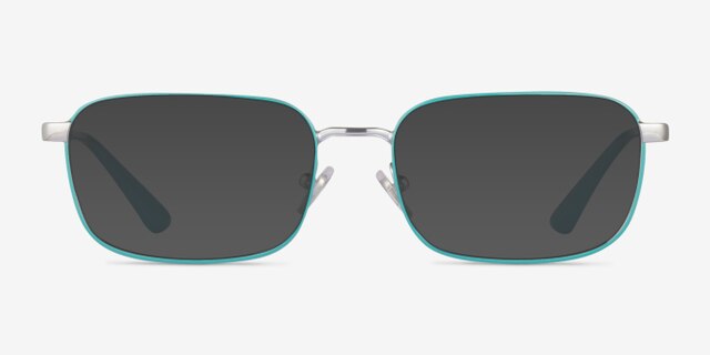 Vogue Eyewear VO4191 Green Silver MetalEyeglass Frames from EyeBuyDirect, with Tinted Lenses