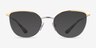 Vogue Eyewear VO4208 Gold Silver MetalEyeglass Frames from EyeBuyDirect, with Tinted Lenses
