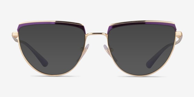 Vogue Eyewear VO4230 Purple MetalEyeglass Frames from EyeBuyDirect, with Tinted Lenses