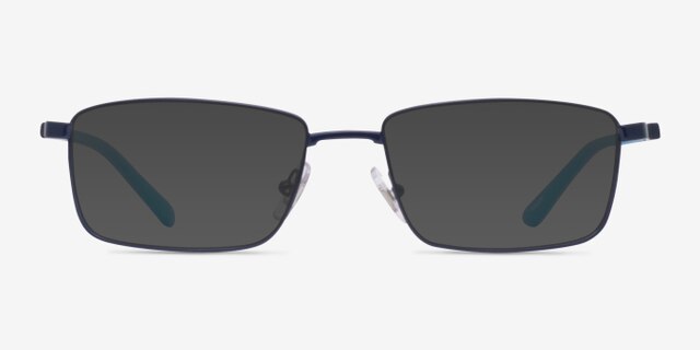 ARNETTE Cauca Matte Blue MetalEyeglass Frames from EyeBuyDirect, with Tinted Lenses