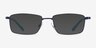 ARNETTE Cauca Matte Blue MetalEyeglass Frames from EyeBuyDirect, with Tinted Lenses