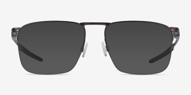 Oakley Voon Gunmetal MetalEyeglass Frames from EyeBuyDirect, with Tinted Lenses