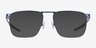 Oakley Voon Blue MetalEyeglass Frames from EyeBuyDirect, with Tinted Lenses