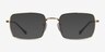 Ray-Ban RB6520 Gold MetalEyeglass Frames from EyeBuyDirect, with Tinted Lenses