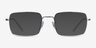 Ray-Ban RB6520 Silver MetalEyeglass Frames from EyeBuyDirect, with Tinted Lenses
