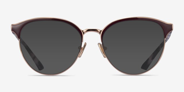 Vogue Eyewear VO4305 Purple Rose Gold MetalEyeglass Frames from EyeBuyDirect, with Tinted Lenses