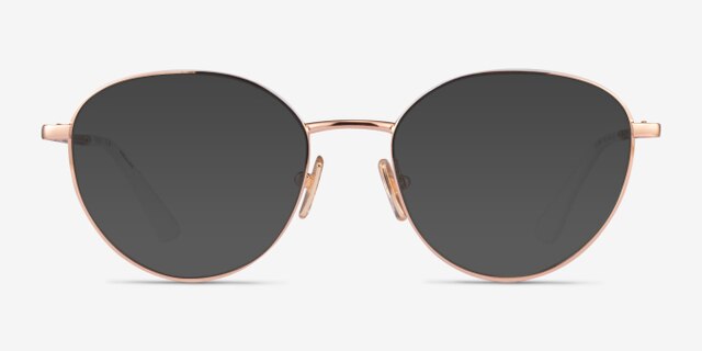Vogue Eyewear VO4306 Rose Gold White MetalEyeglass Frames from EyeBuyDirect, with Tinted Lenses