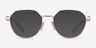 Vogue Eyewear VO4311B Rose Gold MetalEyeglass Frames from EyeBuyDirect, with Tinted Lenses