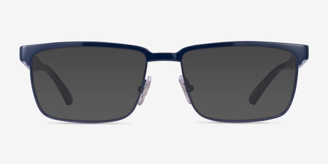 ARNETTE Mokele Dark Blue MetalEyeglass Frames from EyeBuyDirect, with Tinted Lenses