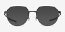 Oakley Inner Foil Satin Black MetalEyeglass Frames from EyeBuyDirect, with Tinted Lenses