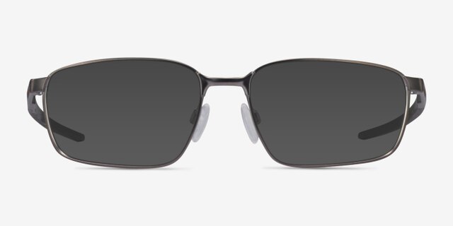 Oakley Extender Matte Gunmetal MetalEyeglass Frames from EyeBuyDirect, with Tinted Lenses