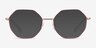 Vogue Eyewear VO4094 Purple Gold MetalEyeglass Frames from EyeBuyDirect, with Tinted Lenses
