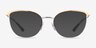 Vogue Eyewear VO4208 Silver Gold MetalEyeglass Frames from EyeBuyDirect, with Tinted Lenses