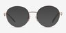 Vogue Eyewear VO4222 Light Brown MetalEyeglass Frames from EyeBuyDirect, with Tinted Lenses