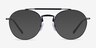 Vogue Eyewear VO4239 Shiny Black MetalEyeglass Frames from EyeBuyDirect, with Tinted Lenses