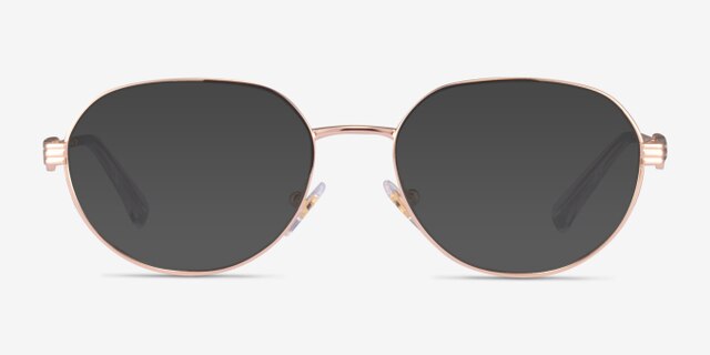 Vogue Eyewear VO4259 Rose Gold MetalEyeglass Frames from EyeBuyDirect, with Tinted Lenses