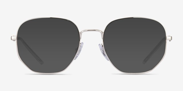 Ray-Ban RB3682V Silver MetalEyeglass Frames from EyeBuyDirect, with Tinted Lenses