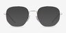 Ray-Ban RB3682V Silver MetalEyeglass Frames from EyeBuyDirect, with Tinted Lenses