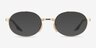 Ray-Ban RB6481V Gold Tortoise MetalEyeglass Frames from EyeBuyDirect, with Tinted Lenses