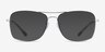 Ray-Ban RB6498 Blue Silver MetalEyeglass Frames from EyeBuyDirect, with Tinted Lenses