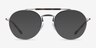 Vogue Eyewear VO4239 Silver Tortoise MetalEyeglass Frames from EyeBuyDirect, with Tinted Lenses