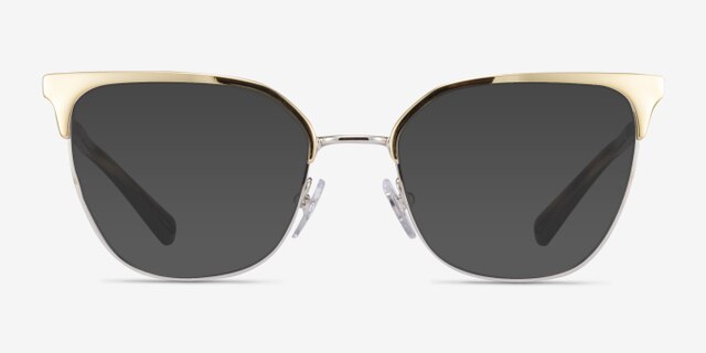 Vogue Eyewear VO4249 Gold Silver MetalEyeglass Frames from EyeBuyDirect, with Tinted Lenses
