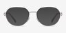 Vogue Eyewear VO4259 Shiny Silver MetalEyeglass Frames from EyeBuyDirect, with Tinted Lenses