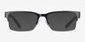 Armani Exchange AX1014 Matte Gunmetal MetalEyeglass Frames from EyeBuyDirect, with Tinted Lenses