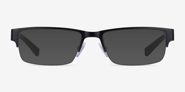 Armani Exchange AX1015 Shiny Black MetalEyeglass Frames from EyeBuyDirect, with Tinted Lenses