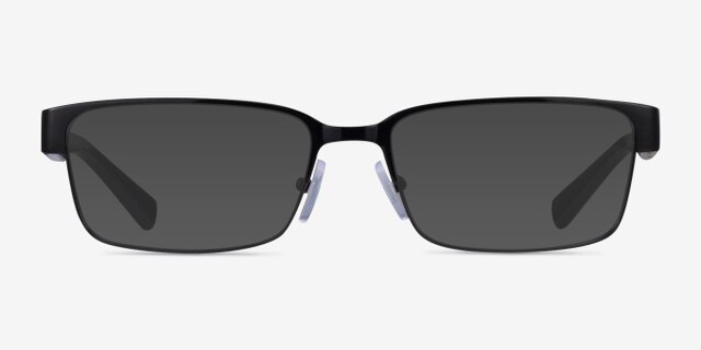 Armani Exchange AX1017 Shiny Black MetalEyeglass Frames from EyeBuyDirect, with Tinted Lenses