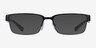 Armani Exchange AX1017 Black MetalEyeglass Frames from EyeBuyDirect, with Tinted Lenses