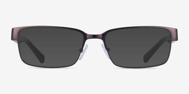 Armani Exchange AX1017 Matte Brown MetalEyeglass Frames from EyeBuyDirect, with Tinted Lenses