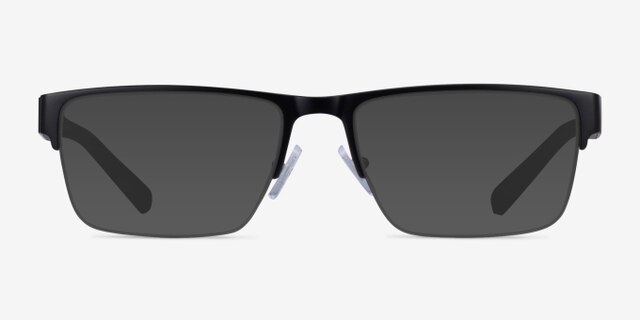 Armani Exchange AX1018 Matte Black MetalEyeglass Frames from EyeBuyDirect, with Tinted Lenses