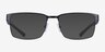 Armani Exchange AX1019 Matte Black MétalMontures de lunettes de vue d'EyeBuyDirect, Avec des Verres Teintés