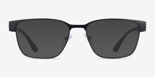 Armani Exchange AX1052 Matte Black MetalEyeglass Frames from EyeBuyDirect, with Tinted Lenses