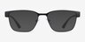 Armani Exchange AX1052 Matte Black MetalEyeglass Frames from EyeBuyDirect, with Tinted Lenses